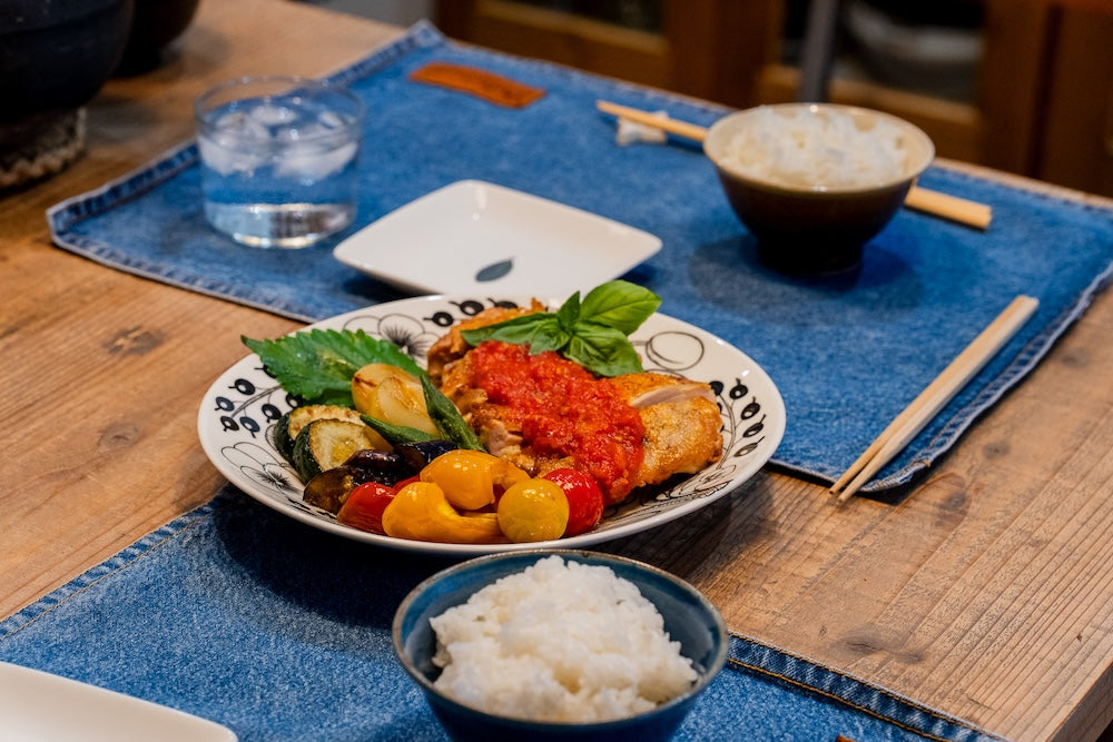 【二十四節気の献立|処暑】夏野菜の焼きびたし