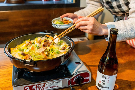 【二十四節気の献立｜立春】煮ない鍋。酒で焼く、美酒鍋。