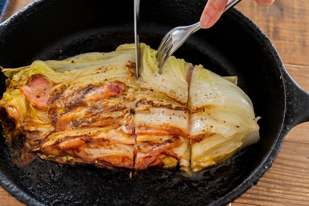 【二十四節気の献立｜大寒】白菜がいちばんおいしい日。白菜のチーズベーコングリル