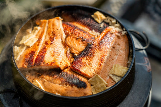 【二十四節気の献立｜小雪】芸北サーモンのたきこみごはん